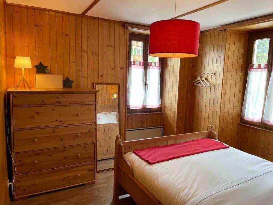 Charmant 2,5 Pieces Avec Jardin A 2 Pas Du Lac Champex-Lac Kültér fotó